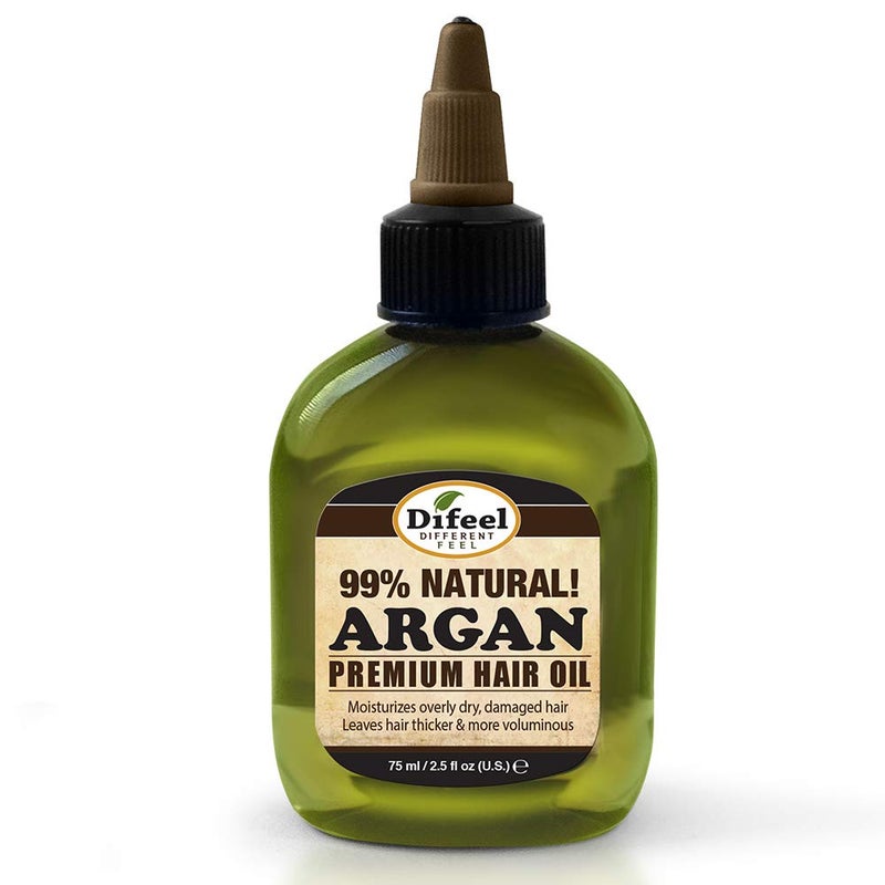difeel Difeel Premium Natural Hair Oil  Argan Oil 25 ounce 6Pack