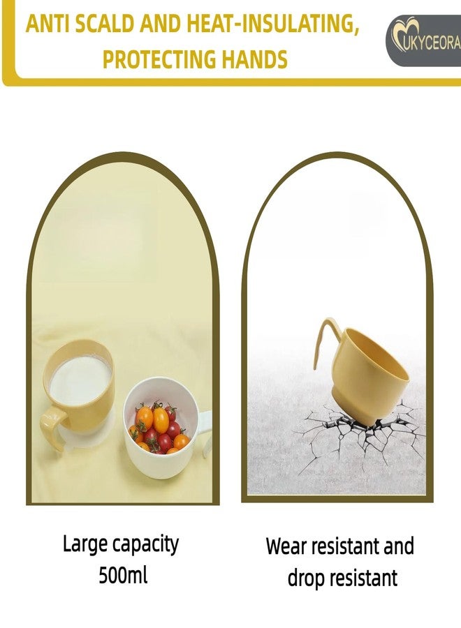 UKYCEORA Adaptive Bowl, Bowl with Suction Cup, Non-Slip Silicone Mowl, Suitable for the Elderly, Patients with Parkinson's Disease, Hand Injuries, etc.(Yellow) - Image 4
