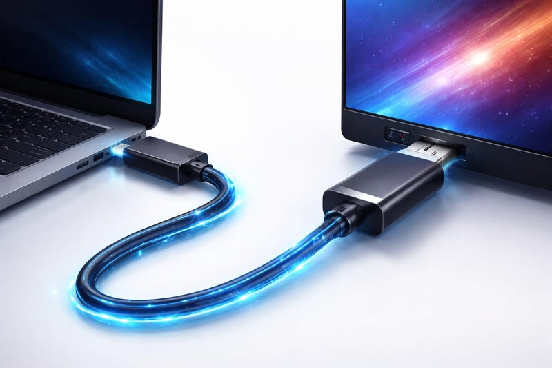كابل USB Type-C إلى HDMI 4K – توصيل للاب توب بالشاشة أو البروجيكتور – قابس & PLAY – متوافق مع MacBook واللابتوب – صورة عالية الجودة - Image 3