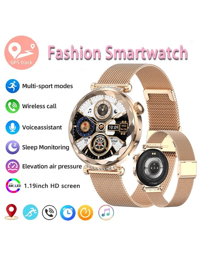 رولستيمي 2025 جديد ووتش السيدات بلوتوث دعوة 100 + وضع الرياضة اللياقة البدنية النساء ساعة ذكية لتقوم بها بنفسك الطلب الروبوت دائرة الرقابة الداخلية رت-هك 88 - Image 1