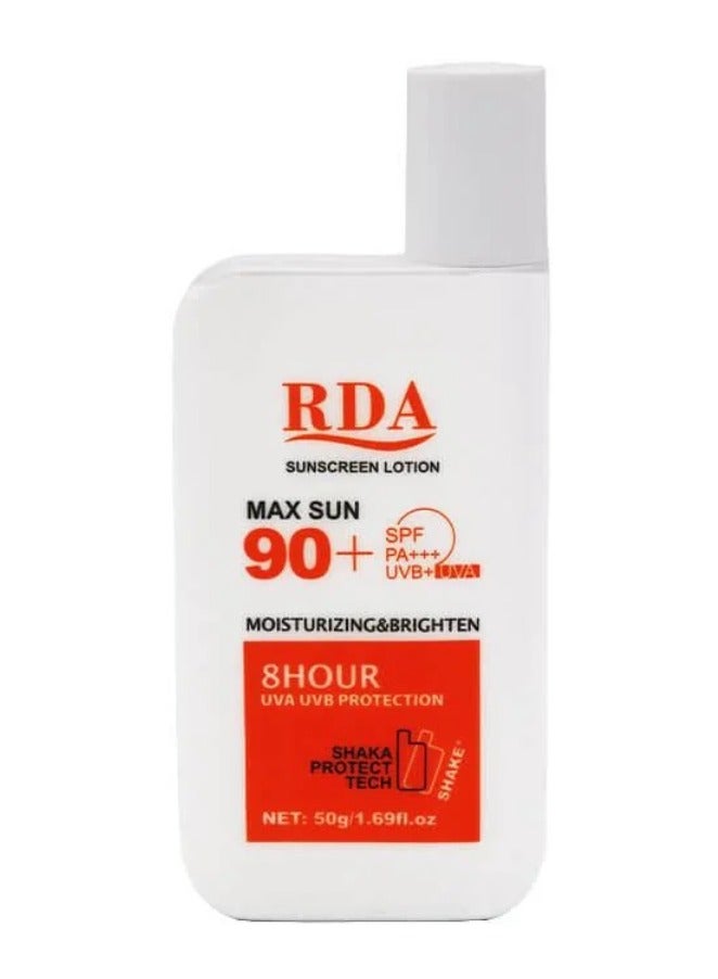 ار دي اي لوشن واقي من الشمس ماكس صن +90 / 50 جم - Image 2