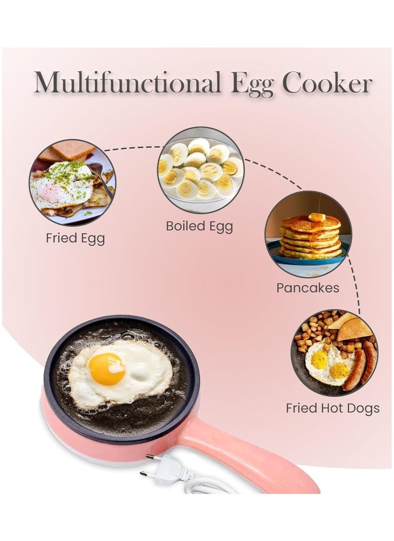 Electric Egg Cooker for 14 Eggs | Double Tier Rapid Egg Boiler for Soft, Medium, and Hard Boiled Eggs, Poached, and Scrambled Eggs | Omelets Maker and Vegetable Steamer