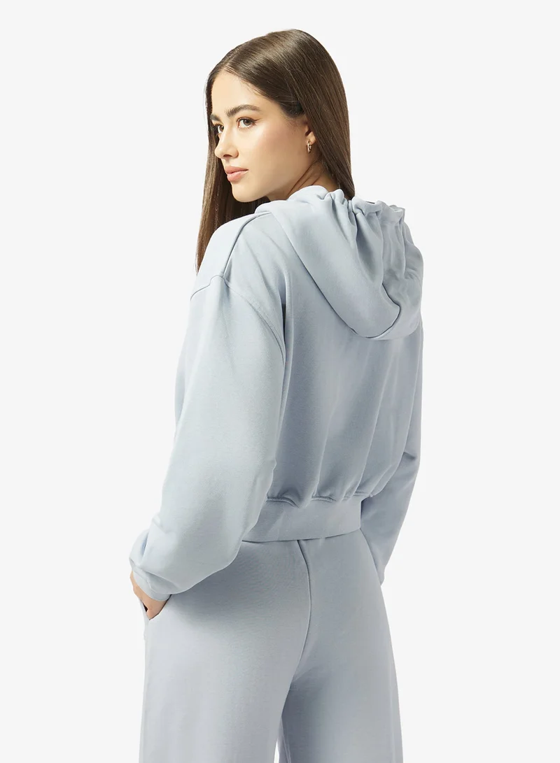 جس هودي بقلنسوة بأكمام كاملة يايوي