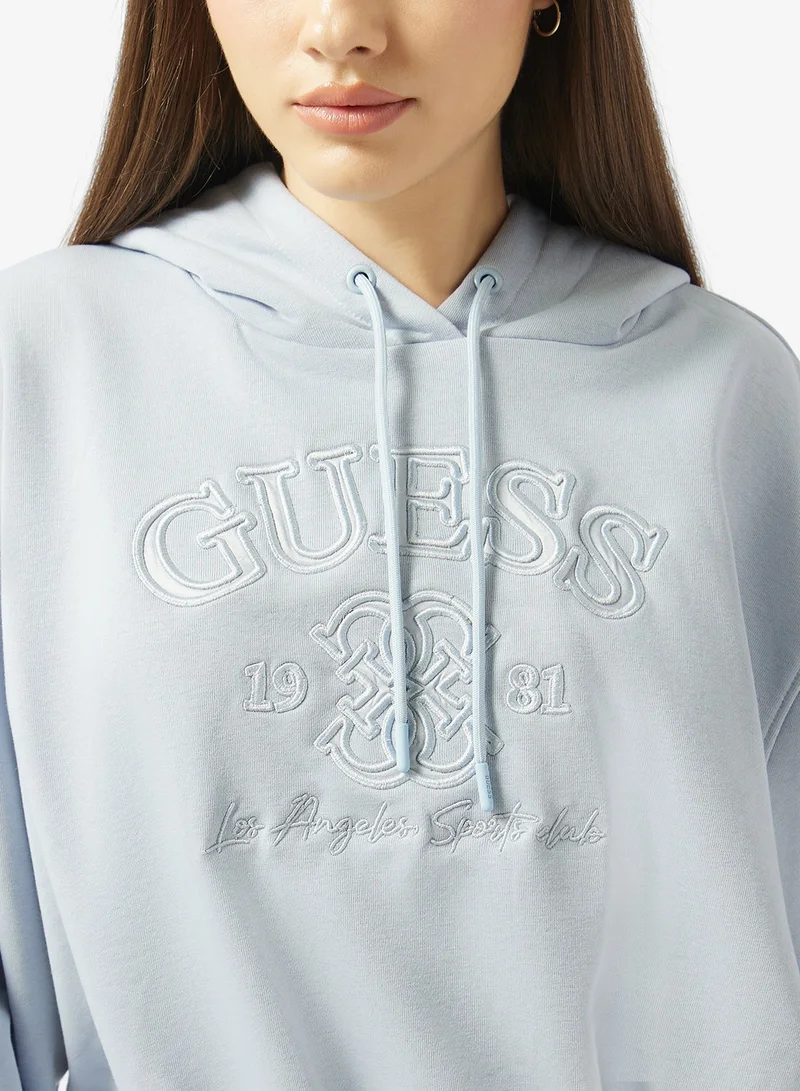 Guess  Yayoi Full Sleeve Pullover Hoodie for Women | Best Price UAE