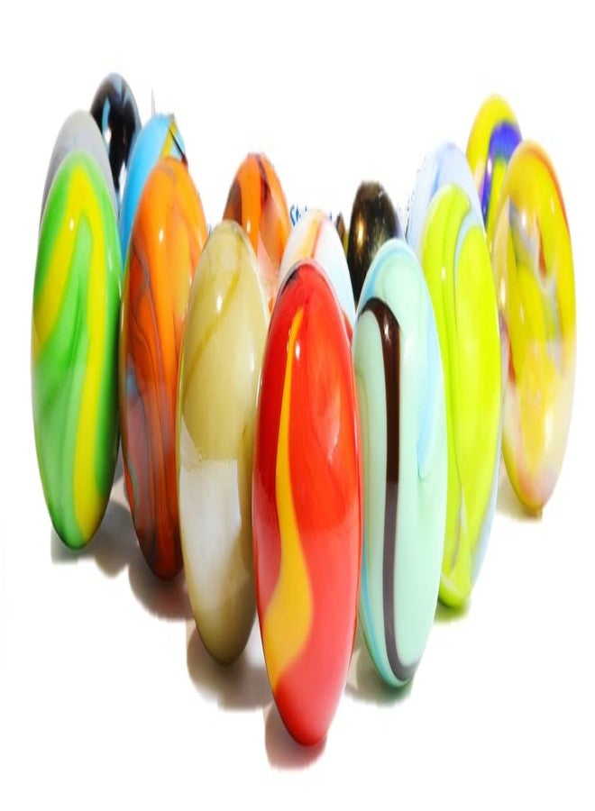 ACTIVITYYA Set of 12 Glass Shooter Marbles - Size: 7/8-inch (22mm) - Marble Games for Kids and Adults - Fun Colored Marbles for Games, Decorations, Centerpieces - Bulk Marbles - Image 4