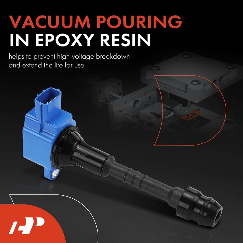 A-Premium Ignition Coil Set for Nissan Sentra 1.8L - Image 3