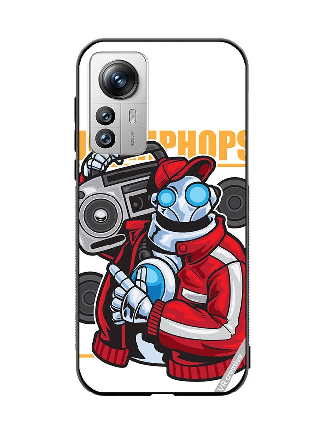 VR CREATIVE Protective Case Cover For Xiaomi 12 Pro Robot Dancer Design Multicolour - Image 1