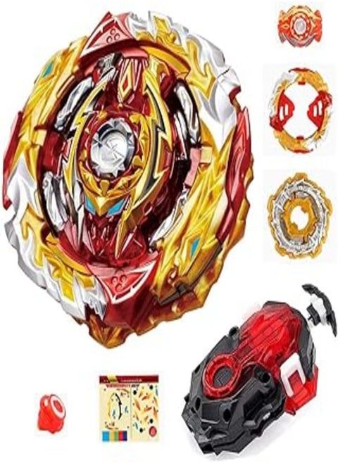 Wuyeshen Beyblades Burst Sparking B-172 Booster World Sprigan.U' 2B,B-184 Custom Launcher LR Left Right Spin DB Layer System