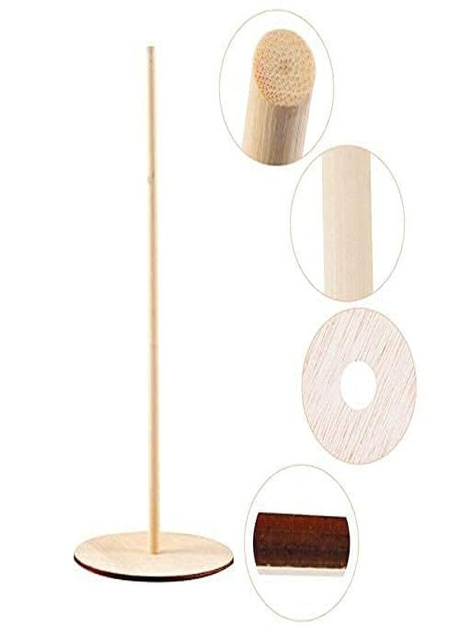 FICJEAD Donut Stand Bagel Holders for Party, 3 PCS Donut Tower Stand for Party, Wooden Dessert Display Dessert Table - Image 5