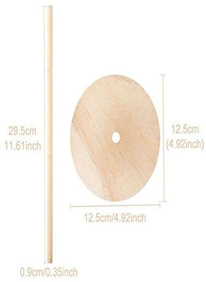 FICJEAD Donut Stand Bagel Holders for Party, 3 PCS Donut Tower Stand for Party, Wooden Dessert Display Dessert Table - Image 3