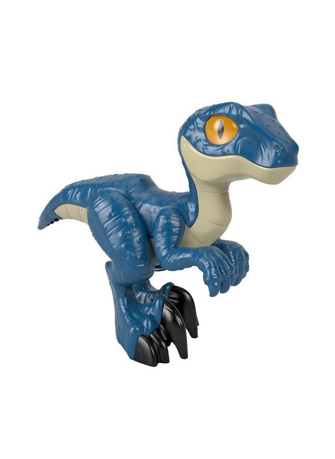 Jurassic World Toys لعبة الديناصور رابتور إكس إل من إيماجينيكست جوراسيك وورلد، قابلة للتعديل، للأطفال من سن 3 سنوات فما فوق  - Image 4