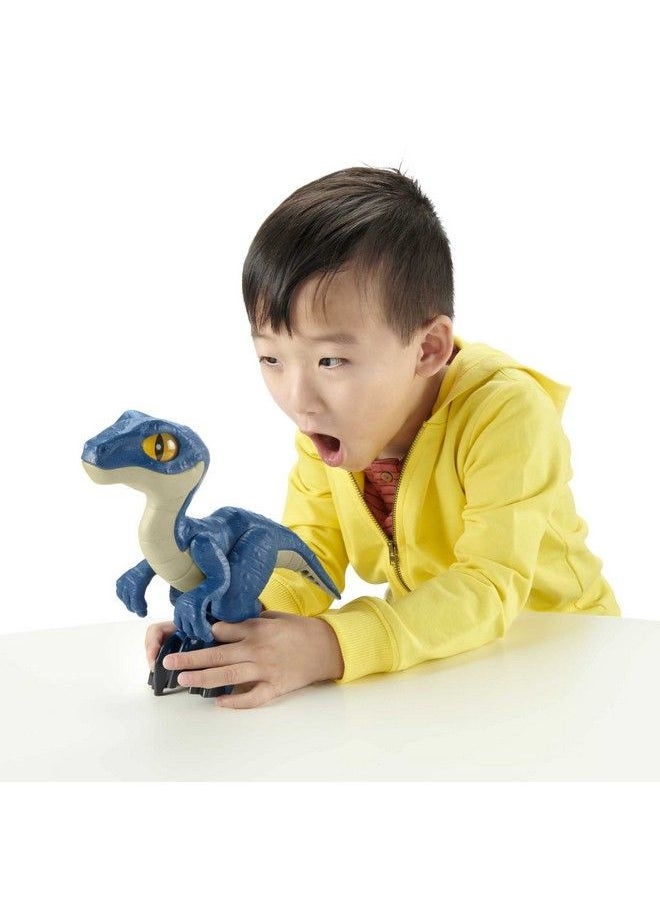 Jurassic World Toys لعبة الديناصور رابتور إكس إل من إيماجينيكست جوراسيك وورلد، قابلة للتعديل، للأطفال من سن 3 سنوات فما فوق  - Image 3