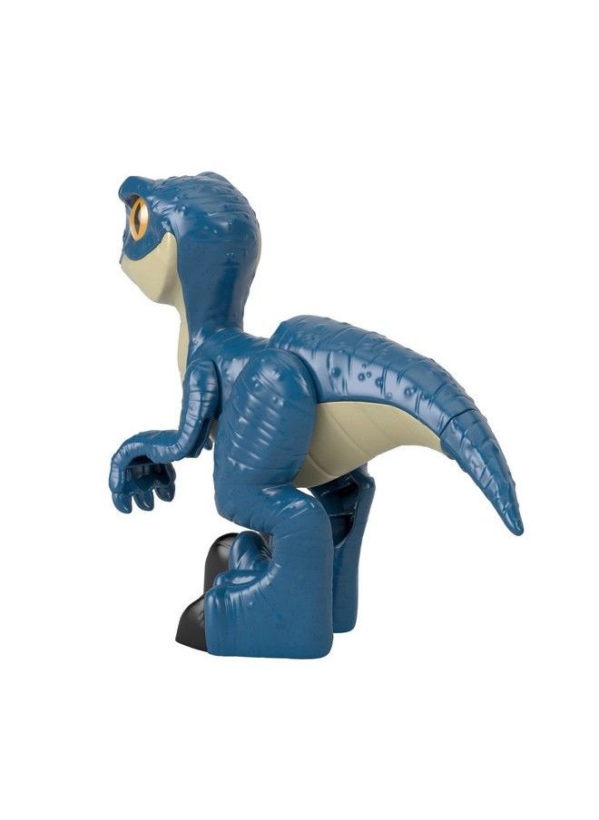 Jurassic World Toys لعبة الديناصور رابتور إكس إل من إيماجينيكست جوراسيك وورلد، قابلة للتعديل، للأطفال من سن 3 سنوات فما فوق  - Image 5