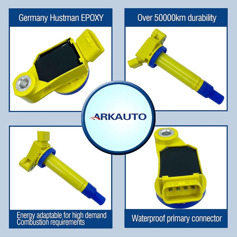 ARKAUTO 6PCS High Performance Ignition Coil for Lexus and Toyota 3.0L V6 - Image 2