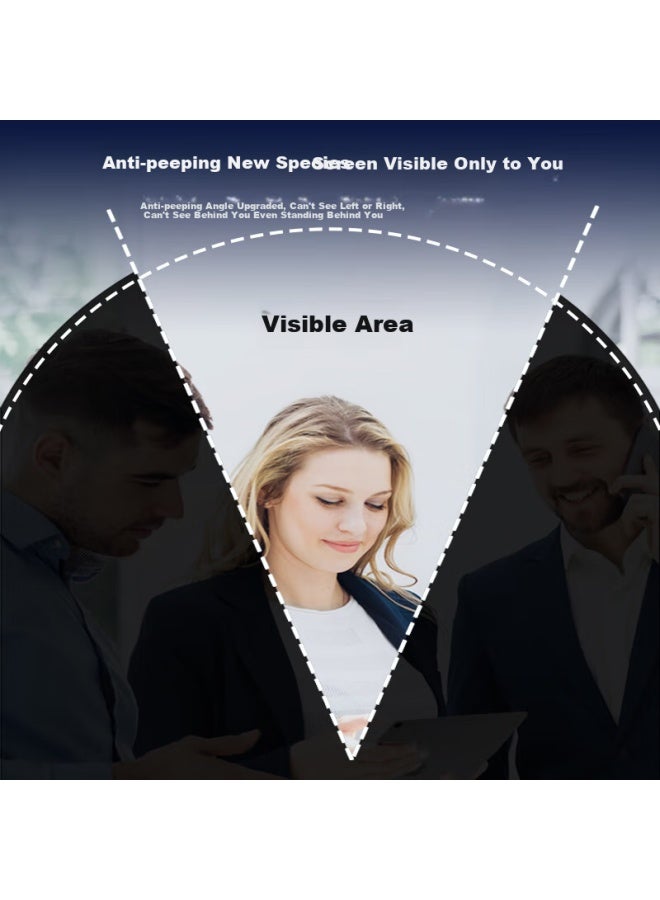 Bosqing 360 Degree Privacy Anti-blue Light Eye Protection Tempered Glass Screen Protector For Ipad Pro 12.9 Inch Model Full Coverage Anti-fingerprint Film - Image 2