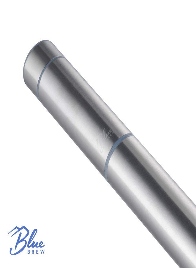 Blue Brew BB1006 Stainless Steel Electric Milk Frother, Handheld Foam Maker, Travel Drink Whisker for Latte, Hot Chocolate - Image 2