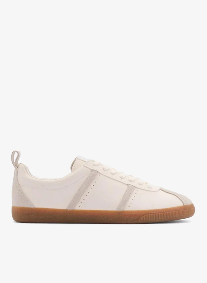 Contrast panel sneakers