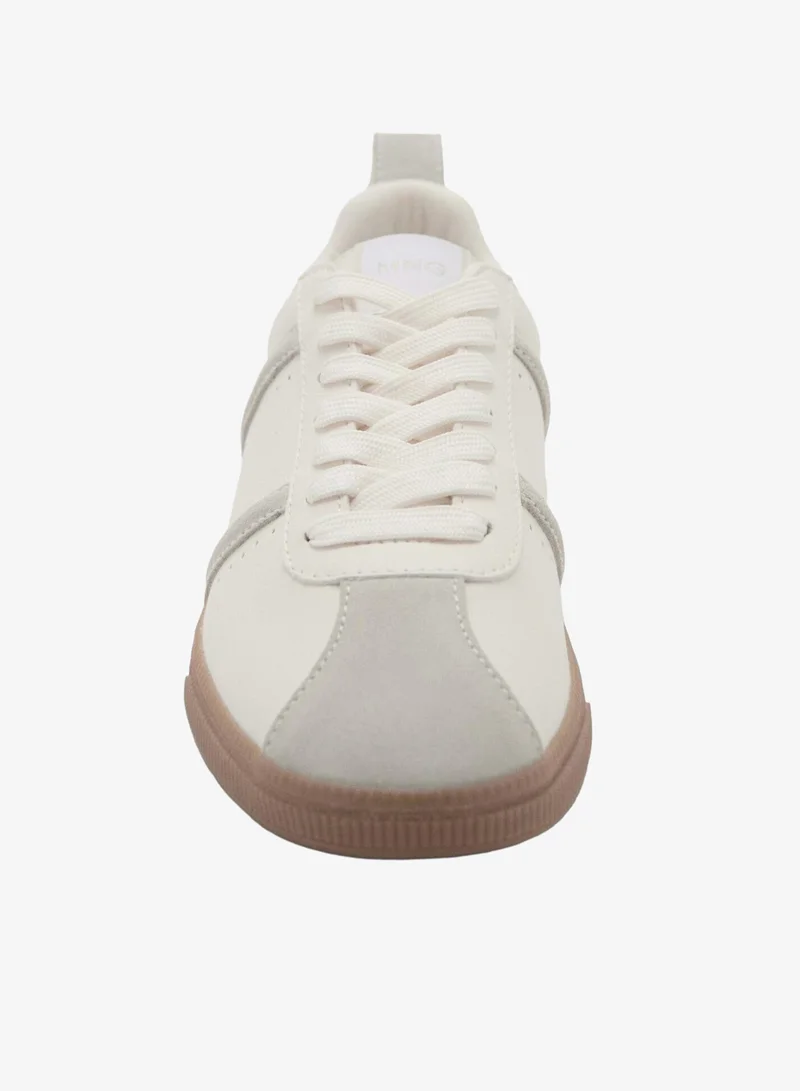 Mango  Contrast panel sneakers for Women | Best Price UAE