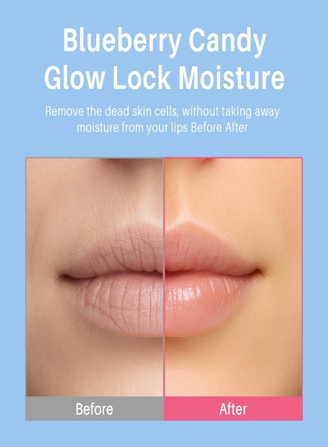 SPODARE Lip Sleeping Mask Blueberry Candy Glow Balm - Long-Lasting Lip Treatment Overnight, Lip Care Hydration, Repair for Dry Cracked Lips, Soft and Nourished Sweet Lips Daily - 0.42 Fl Oz - Image 4