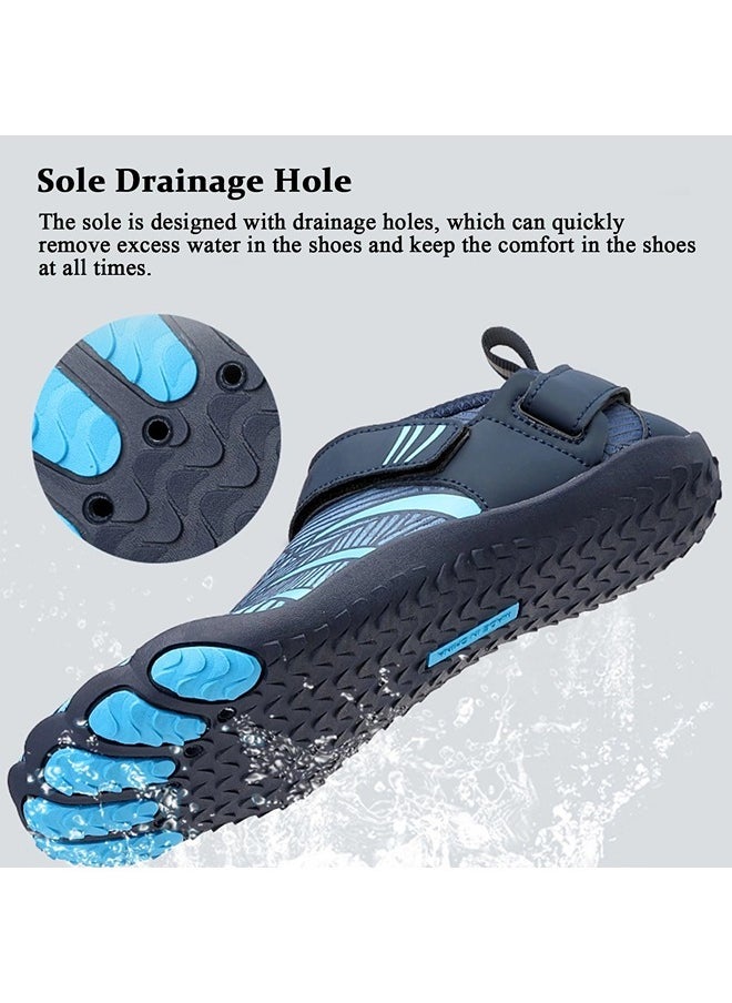 ShebSheb Non-Slip Men's Barefoot Water Shoes,Quick Dry Wide Toe Breathable Swimming Shoes  - Image 3