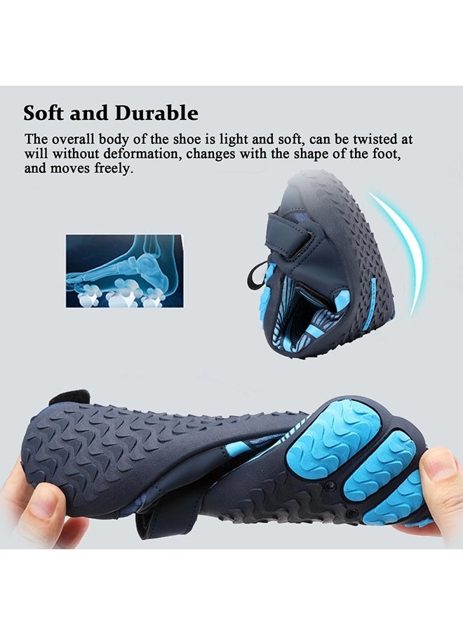 ShebSheb Non-Slip Men's Barefoot Water Shoes,Quick Dry Wide Toe Breathable Swimming Shoes  - Image 4