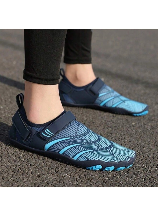 Non-Slip Men's Barefoot Water Shoes,Quick Dry Wide Toe Breathable Swimming Shoes