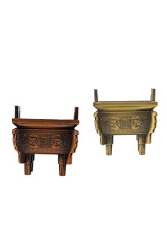 Excefore Retro Incense Burner, Creative Home, 2 Pcs Mini Incense, Burner Creative Home Decor Table Ornament suitable for home decoration  - Image 1