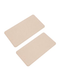 Generic 2 Pack Handbag Base Shaper Felt Bottom Insert for Tote Leather Purse Crossbody Backpack Travel Bag M Beige  - Image 1