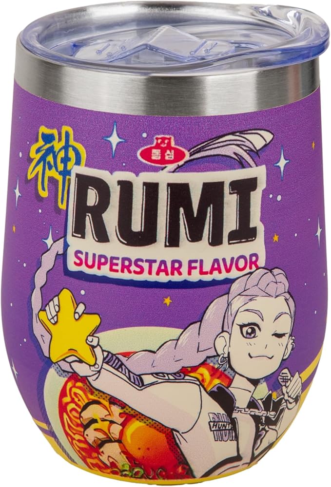 KPOP CR : KPOP Demon Hunters - Rumi Superstar Flavor - Travel Mug - Image 1