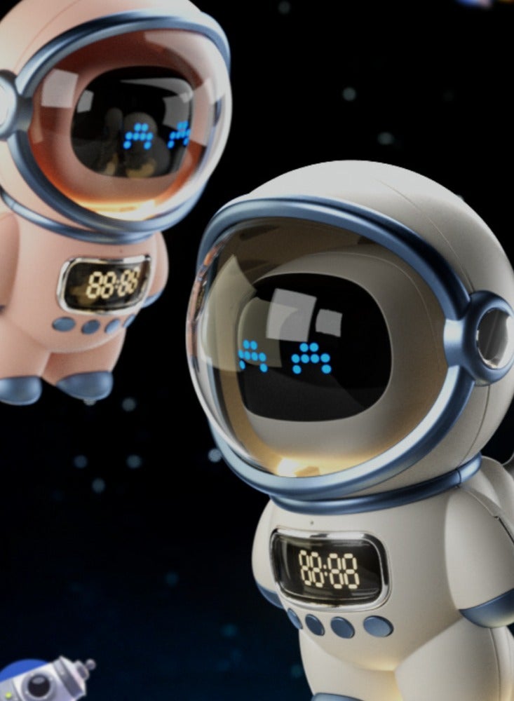 Astronaut Multifunctional Intelligent Alarm Clock, Bluetooth Speaker, AI Voice Conversation Upgrade Chip, Ultra Long Battery Life, Ambient Night Light - Image 5