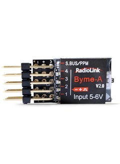 RADIOLINK Bymea V2.0 Rc Flight Controller Airplane Stabilizer With Gyro 6 Flight Modes 4 Channels For A560 Stunt 3D Fixedwing Airplane Straight Wing Jet Ttail Aircraft And More  - Image 1