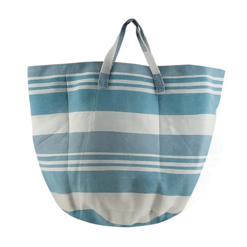Värde Laundry Bag with Handle Pack of 1 | Foldable Clothes Laundry Bag | Also Works as Carry Bag | Lightweight & Durable | Perfect for College, Travel, and Daily Use | Kerala Lavender Mist - Image 1