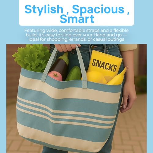 Värde Laundry Bag with Handle Pack of 1 | Foldable Clothes Laundry Bag | Also Works as Carry Bag | Lightweight & Durable | Perfect for College, Travel, and Daily Use | Kerala Lavender Mist - Image 4
