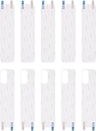 Generic Gelatin 3D Front And Back Full Cover Screen Protection With Anti Scratch Layer And High Transparency For iPhone 12 6.1" 0.2 MM Set Of 5 Pieces - Clear - pzsku/Z00D19BCA9B35139F5841Z/45/_/1716299301/d180ac3a-3239-47b0-a33d-e06b25b26a5f