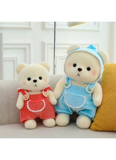 Generic Cute Little Skirt Bear Doll Girl Birthday Gift Sleeping Pillow Love Lena Bear Plush Toy Wholesale-Color:Blue-Height:85cm  - Image 3
