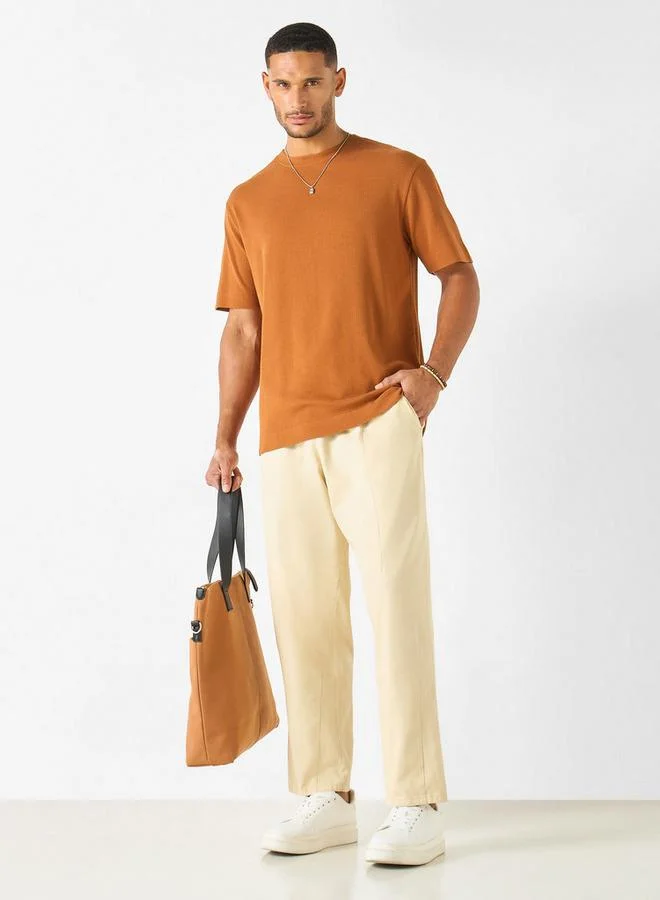 Iconic Iconic Textured Oversized T-shirt