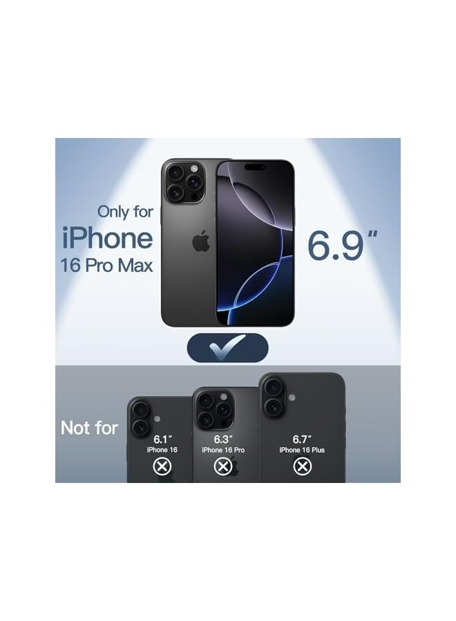 Jetech Ultra Slim (0.35mm Thin) Case for iPhone 16 Pro Max 6.9 Inch, Camera Lens Full Protection, Lightweight Matte Finish PP Hard Minimalist Cover (Black) - Image 2