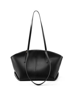 Vintage Leather Handbag: Fashion Casual Shoulder Bag, Cowhide Women's Handbag with Large Capacity Tote Bag