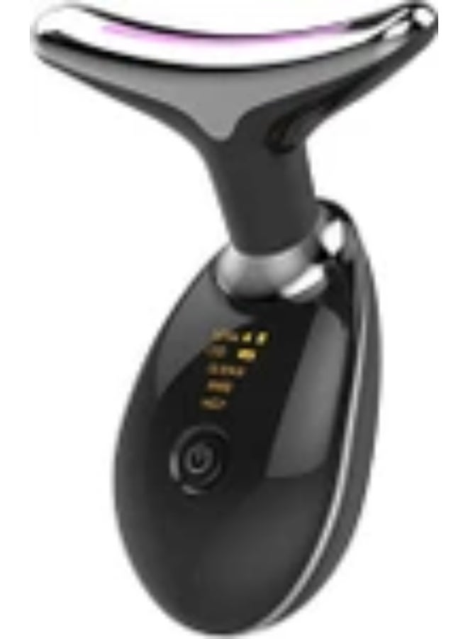 JAJEEK Facial Neck Lifting Machine Black – Sonic Face Massager Beauty Device for Wrinkle Removal, Skin Rejuvenation & Anti-Aging – Rechargeable with 3 Adjustable Modes, Firming and Lifting Therapy for Face and Neck, Home Spa Skincare Tool - Image 1