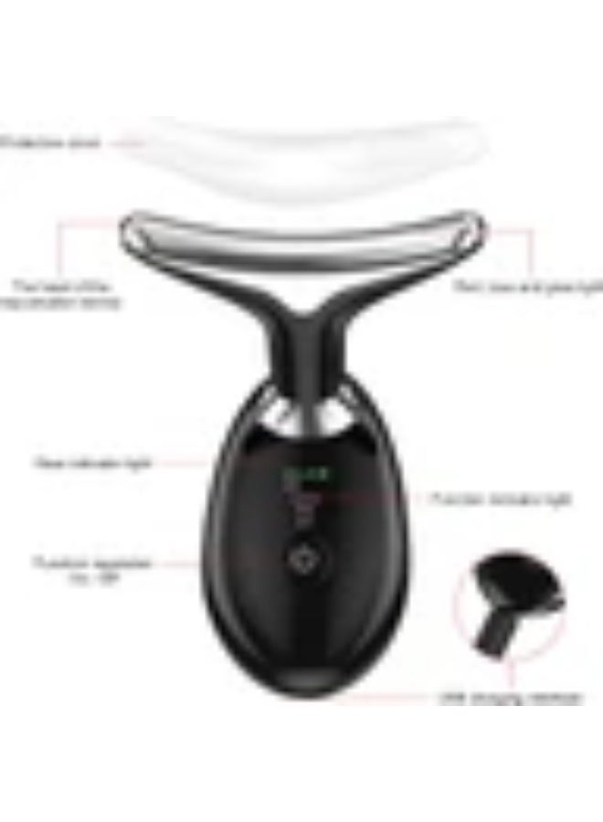 JAJEEK Facial Neck Lifting Machine Black – Sonic Face Massager Beauty Device for Wrinkle Removal, Skin Rejuvenation & Anti-Aging – Rechargeable with 3 Adjustable Modes, Firming and Lifting Therapy for Face and Neck, Home Spa Skincare Tool - Image 3