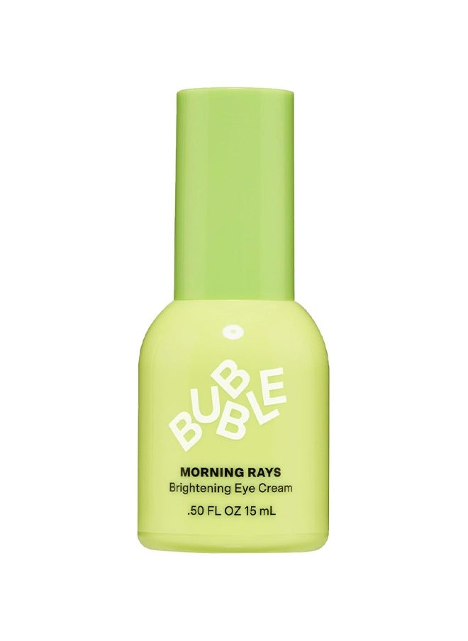 Bubble - Brightening Eye Cream - Vitamin C Under Eye Cream for Dark Circles & Puffiness - Enriched with Green Tea Extract to Calm, Protect & Soothe Skin (15ml) - Image 1