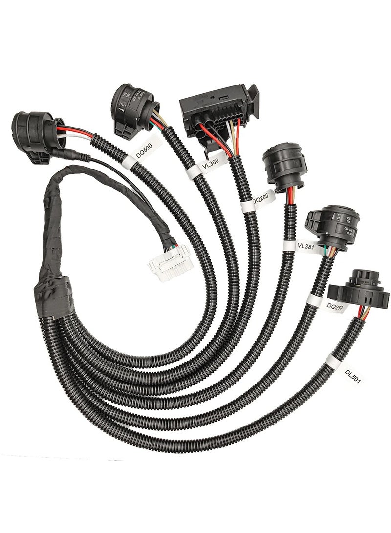 X-PRO5 Gearbox Adapter Cable For VAG OBD2 Converter Cable For DQ250 DQ200 VL381 VL300 DQ500 VAG TCM Programming Cable  - Image 5