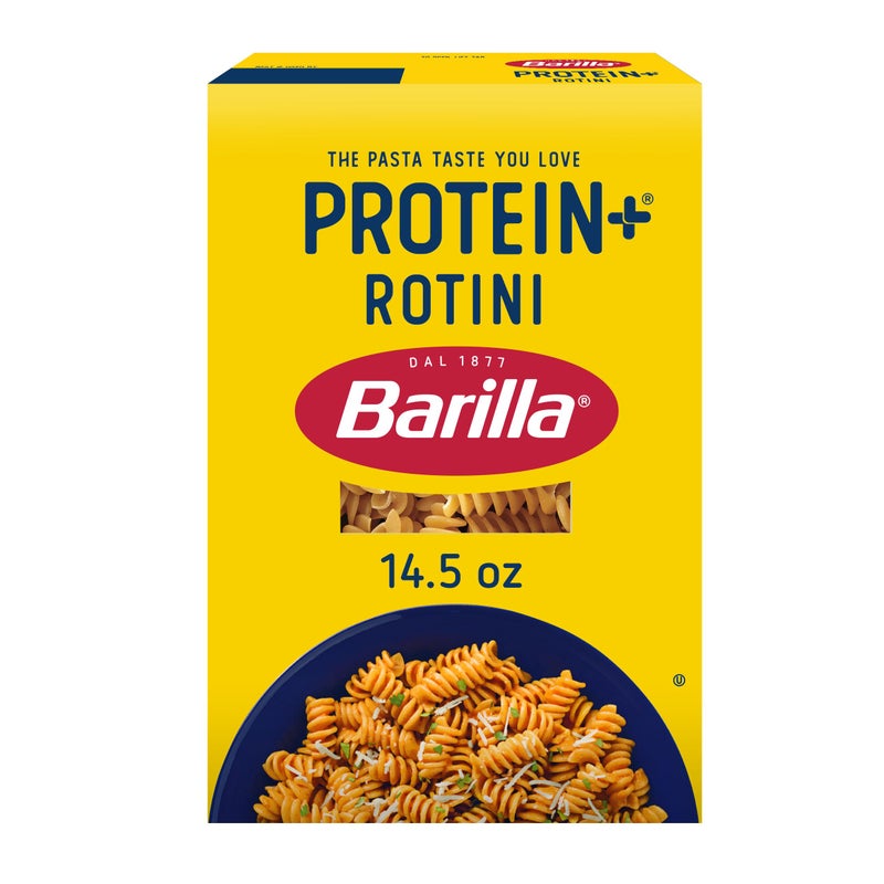 Barilla Protein Plus Rotini Pasta 145 Ounce  plant based  Made from Lentils Chickpeas  Peas  NonGMO Kosher Certified - Image 3