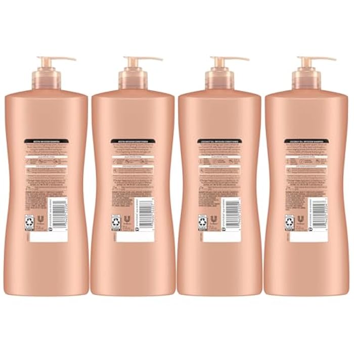Suave Shampoo and Conditioner Set, Coconut Oil Infusion + Biotin Infusion – Hair Repair & Strengthening Hair Care Bundle, 28 Oz Ea (4 Piece Set) - Image 2