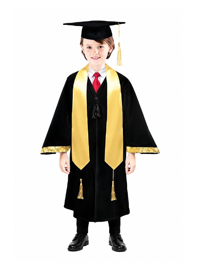 Toy Land Kids Graduation Costume Set with Cap and Stole – Graduation Ceremony Fancy Dress Outfit for kids of age 8 to 9 years - Image 2