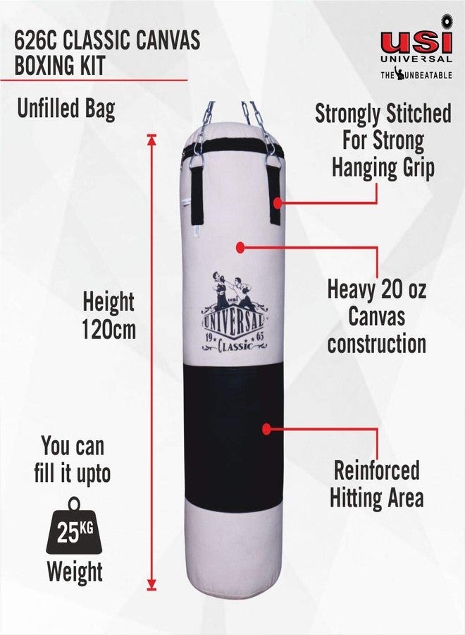 USI Canvas Punch Bag -UNFILLED - 626C_120 - Image 3