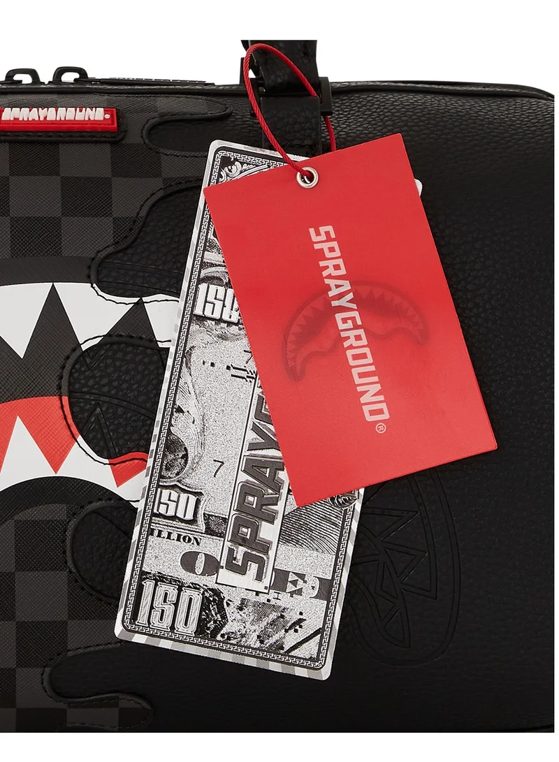 SPRAYGROUND UNFINISHED SHARK MINI DUFFLE