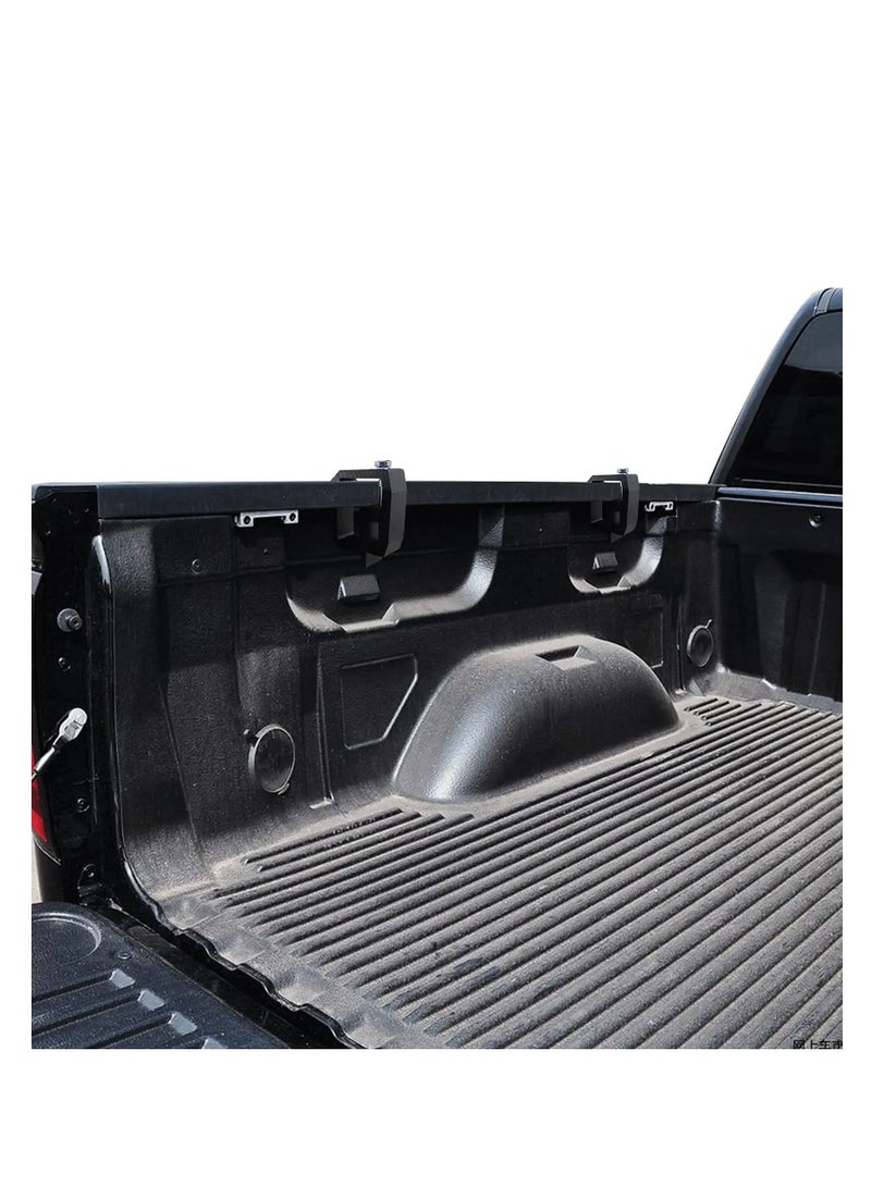 4 PCS Mounting Clamps Ladder Rack Truck Cap Topper Camper Shell, for CHEVY Silverado Sierra 1500/2500/3500; DODGE, Ram 1500/2500/3500, F150 F250, MITSUBISHI, TOYOTA(Black) - Image 4