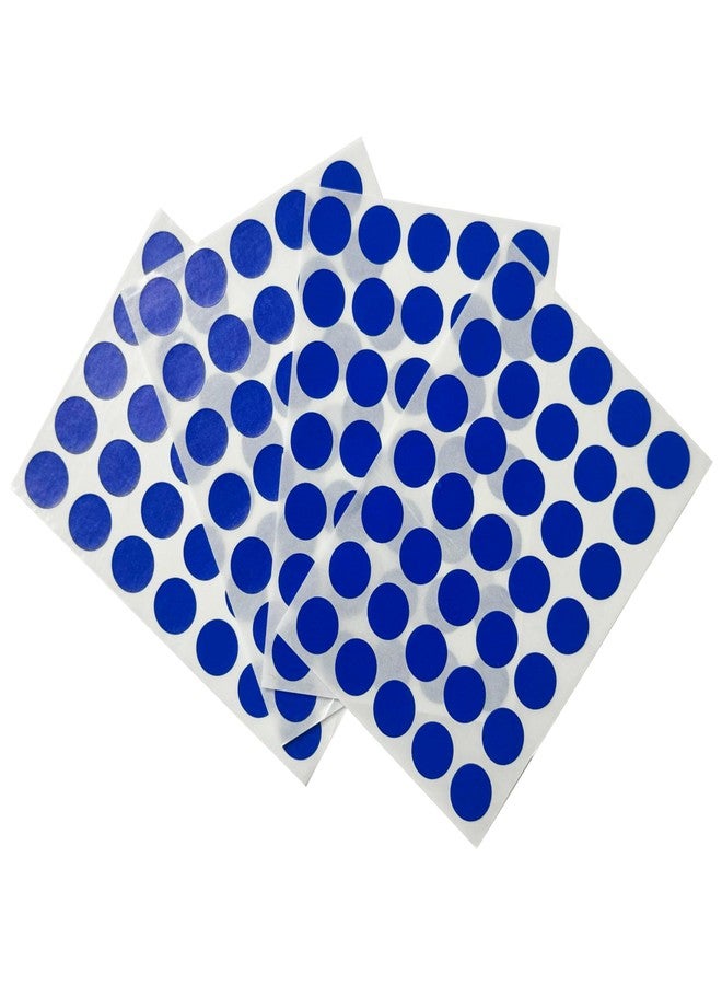 Janrax Pack of 140 Self Adhesive Blue 13mm Round Labels - Stickers - Image 1