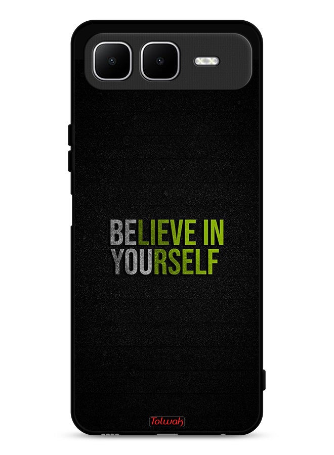 Tolwak Infinix Smart 10 Plus Protective Case Cover Believe In Yourself